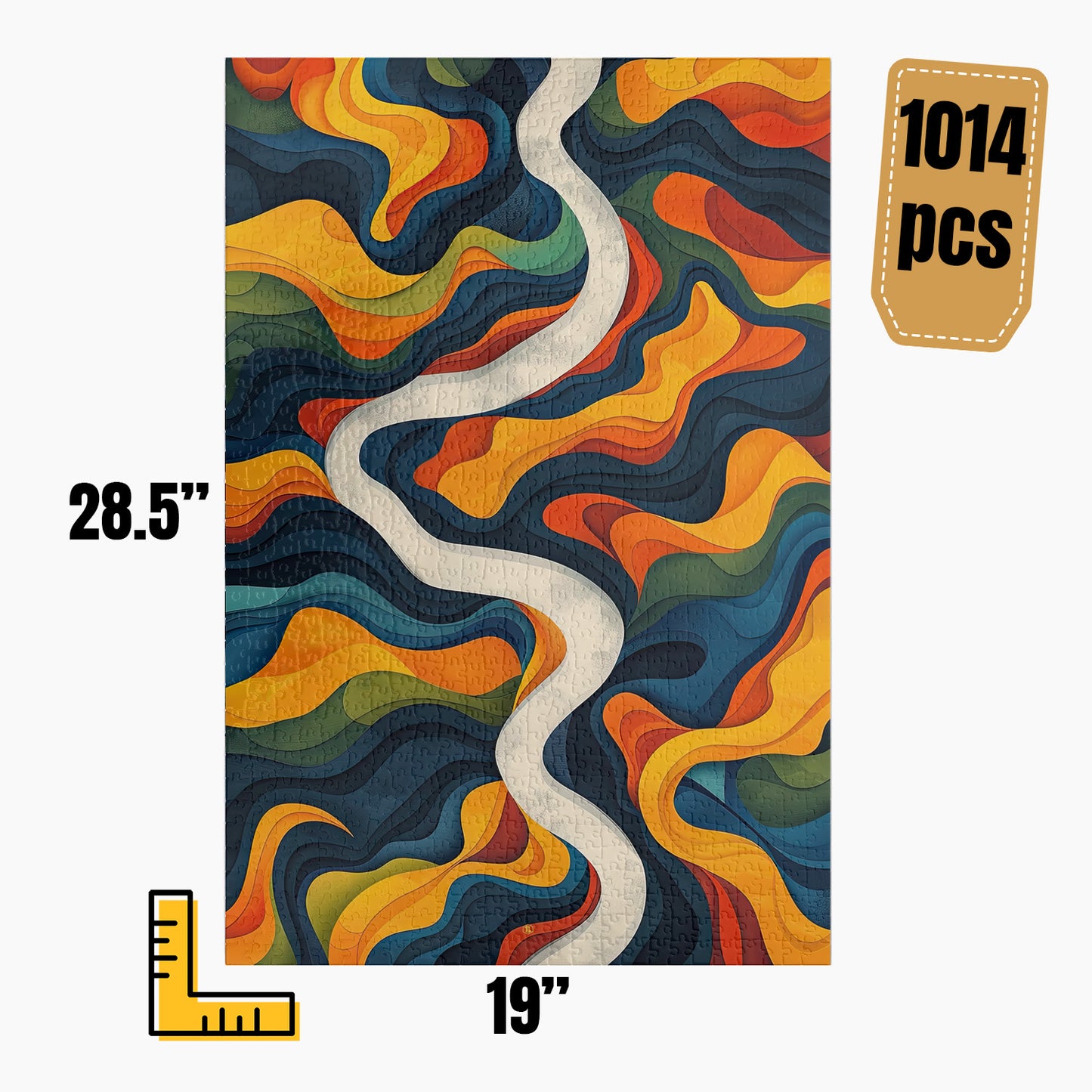 Modern Abstract Puzzle | S35A24