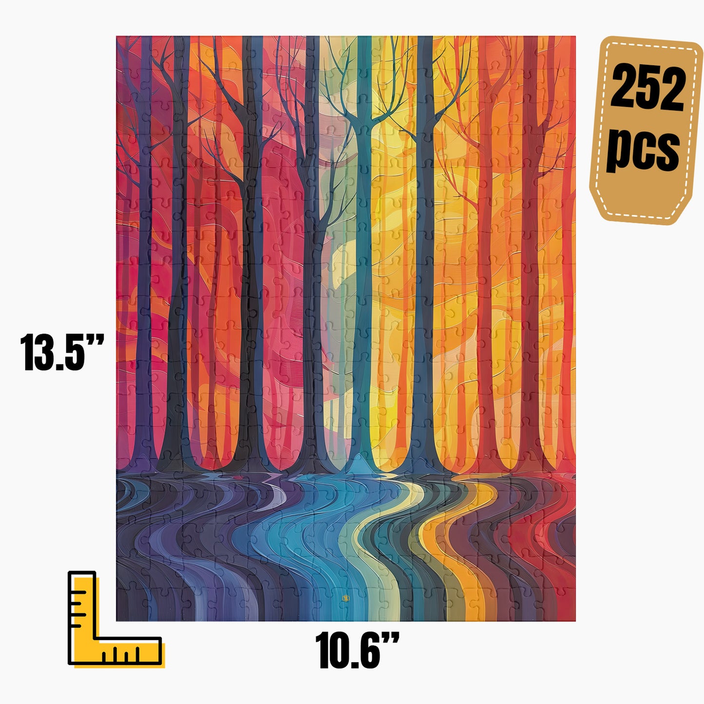 Modern Abstract Puzzle | S35A25