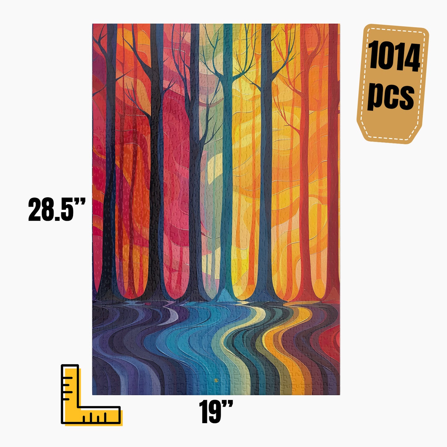Modern Abstract Puzzle | S35A25