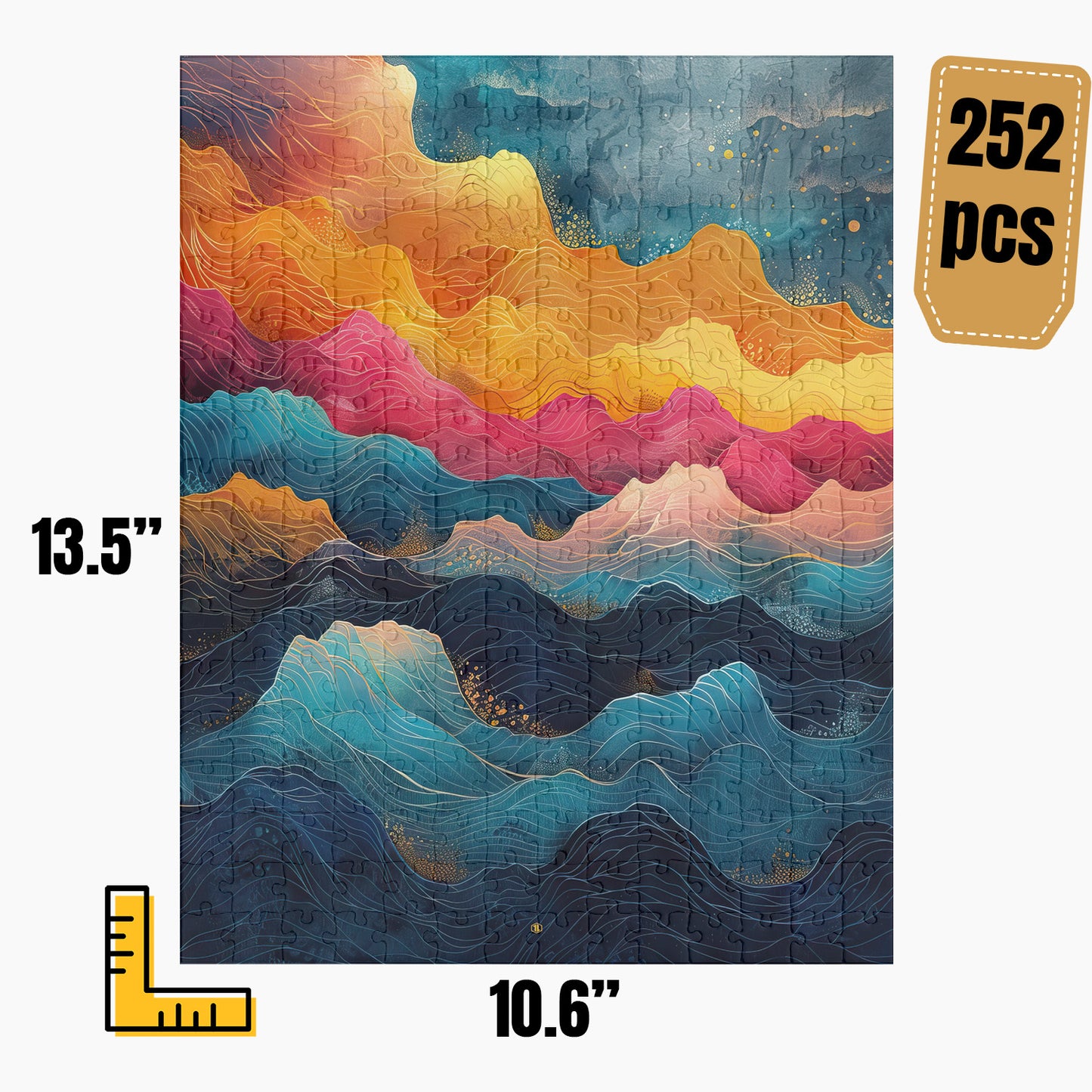 Modern Abstract Puzzle | S35A44