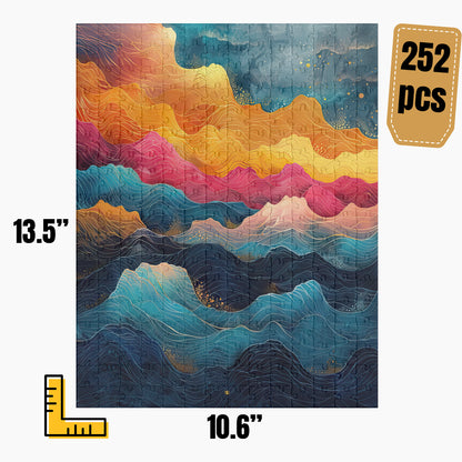 Modern Abstract Puzzle | S35A44