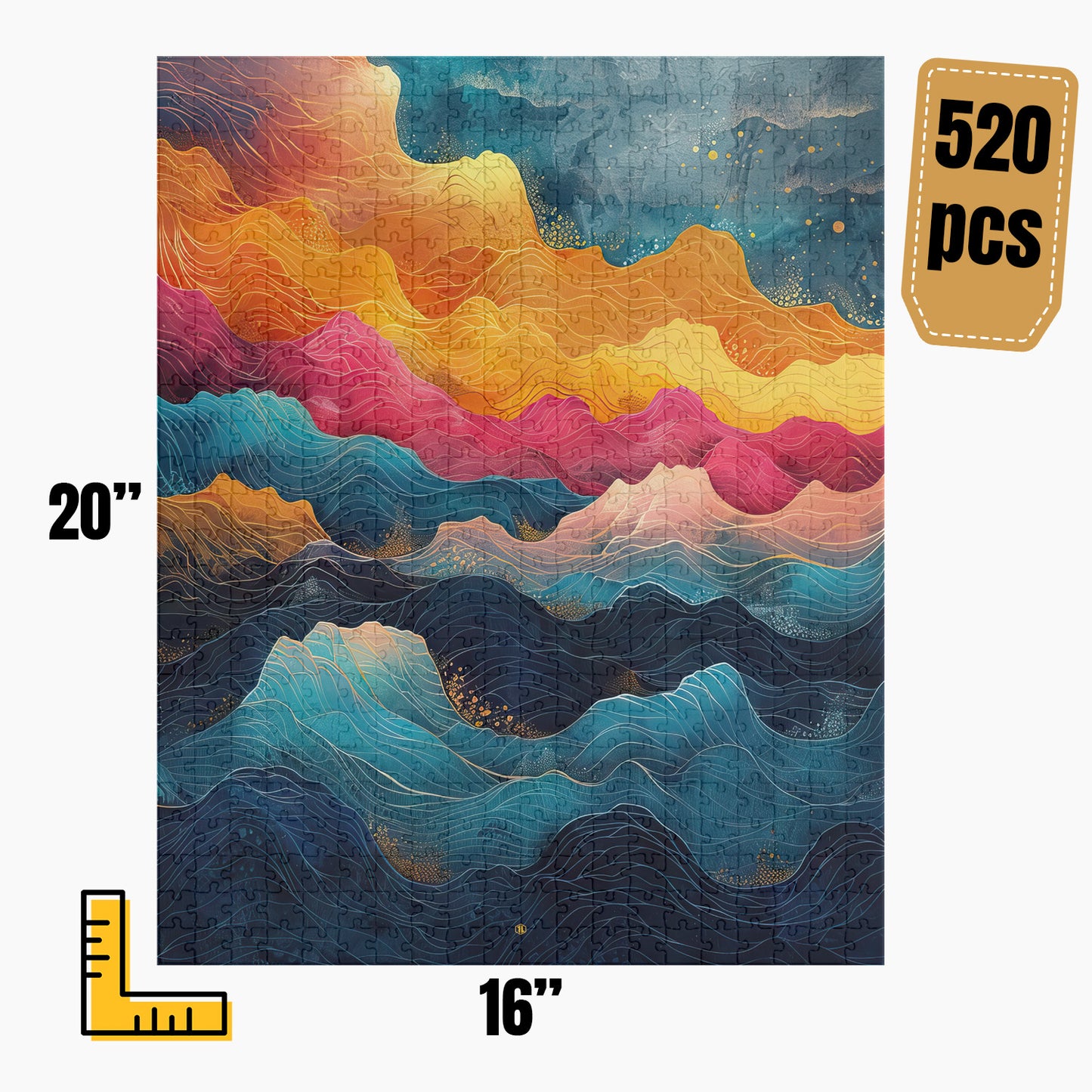 Modern Abstract Puzzle | S35A44