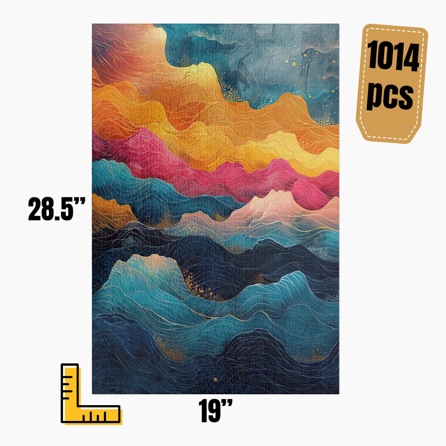 Modern Abstract Puzzle | S35A44