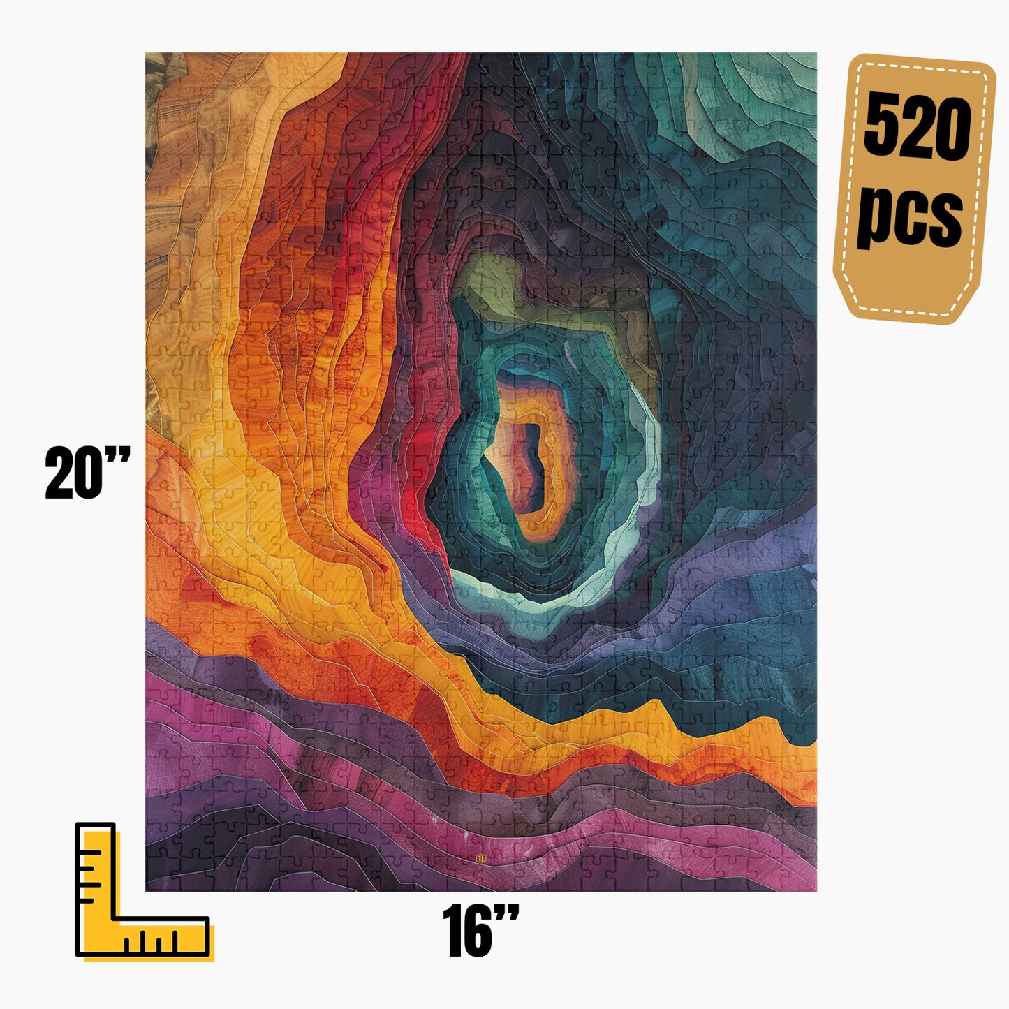 Modern Abstract Puzzle | S36A1