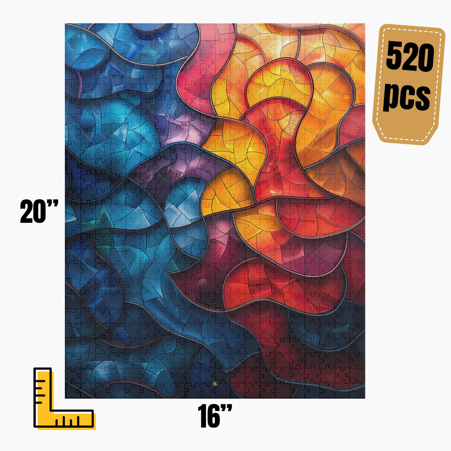 Modern Abstract Puzzle | S37A8