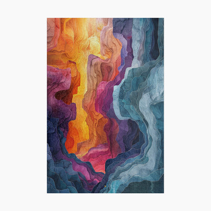 Modern Abstract Puzzle | S37A23