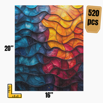 Modern Abstract Puzzle | S38A3