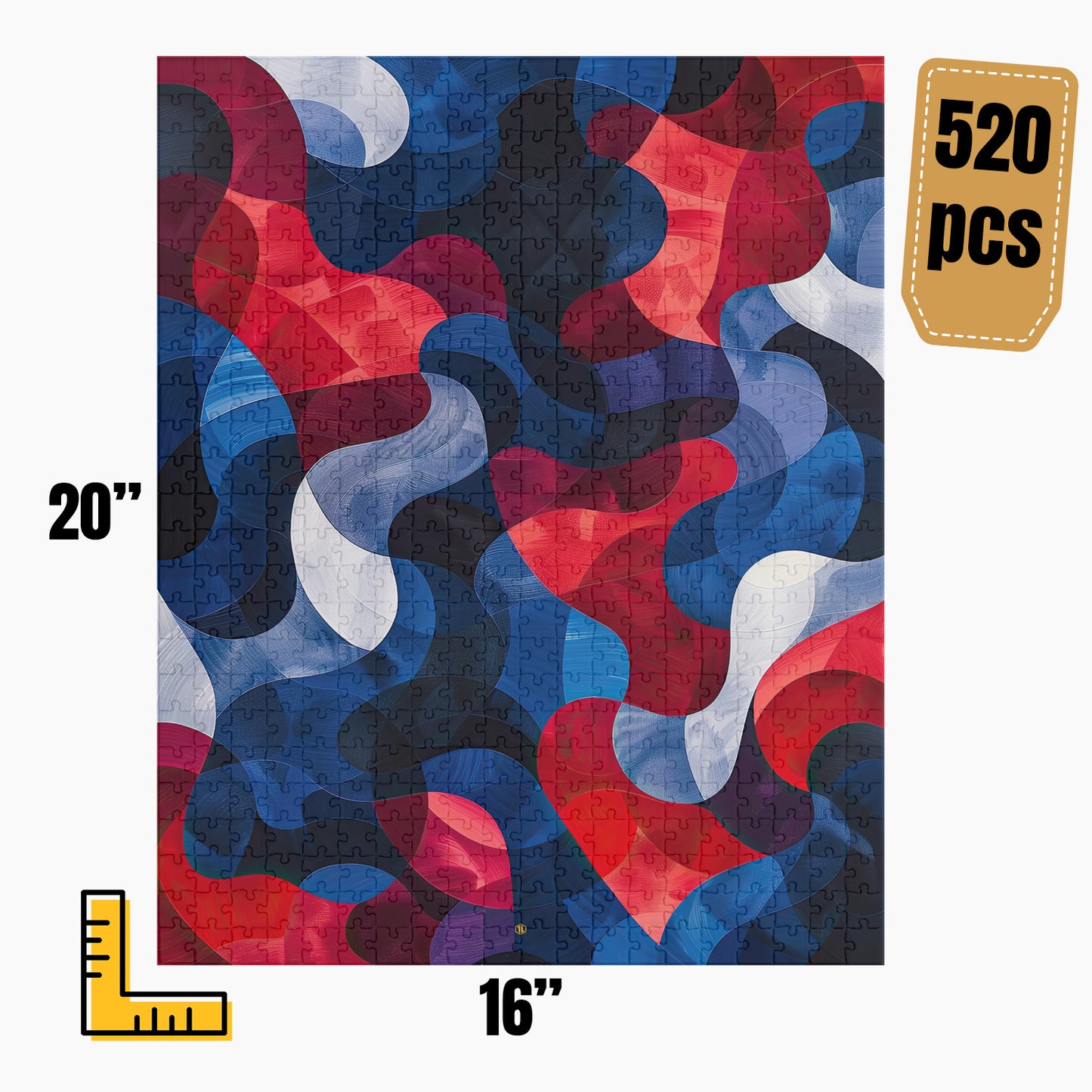 Modern Abstract Puzzle | S38A13