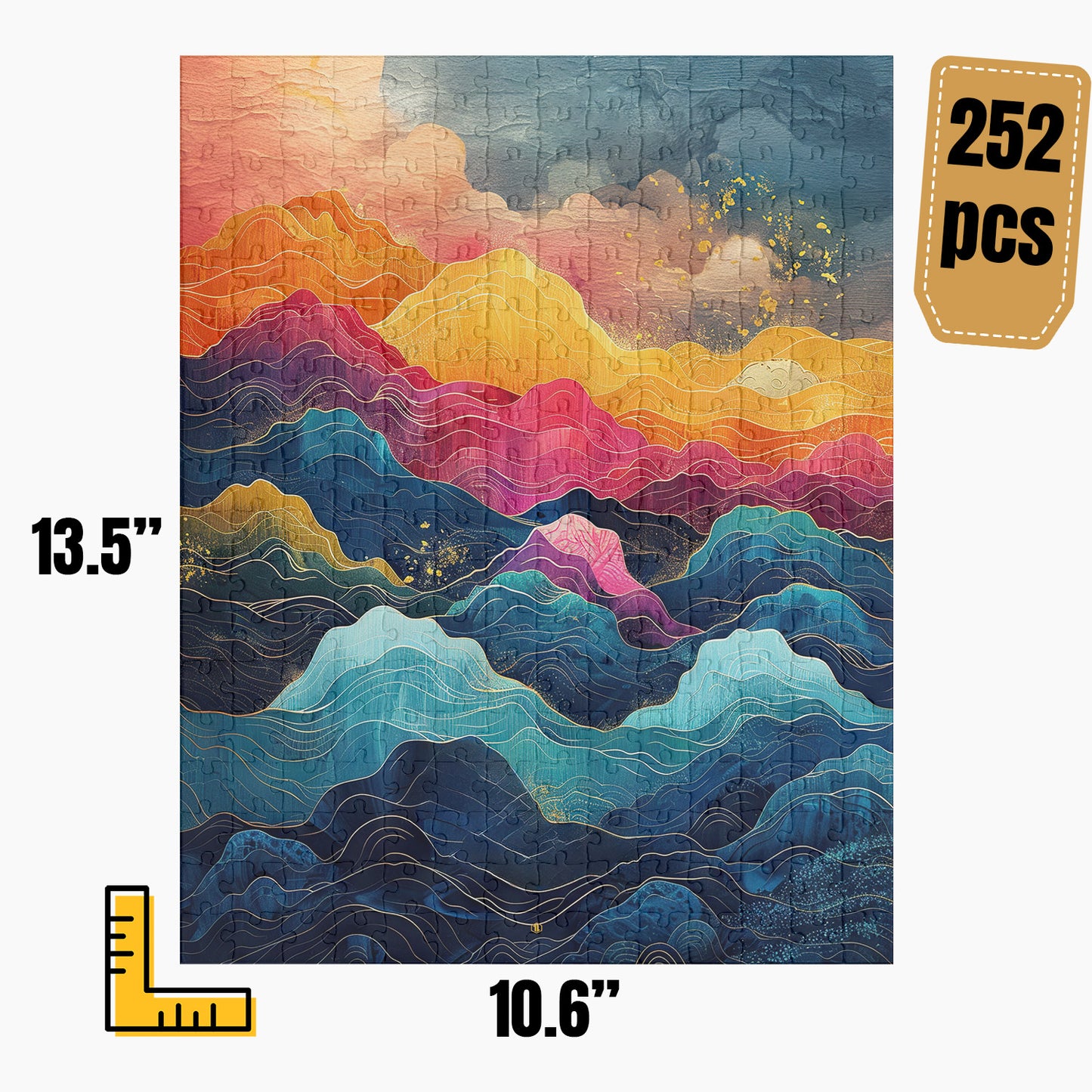 Modern Abstract Puzzle | S39A48