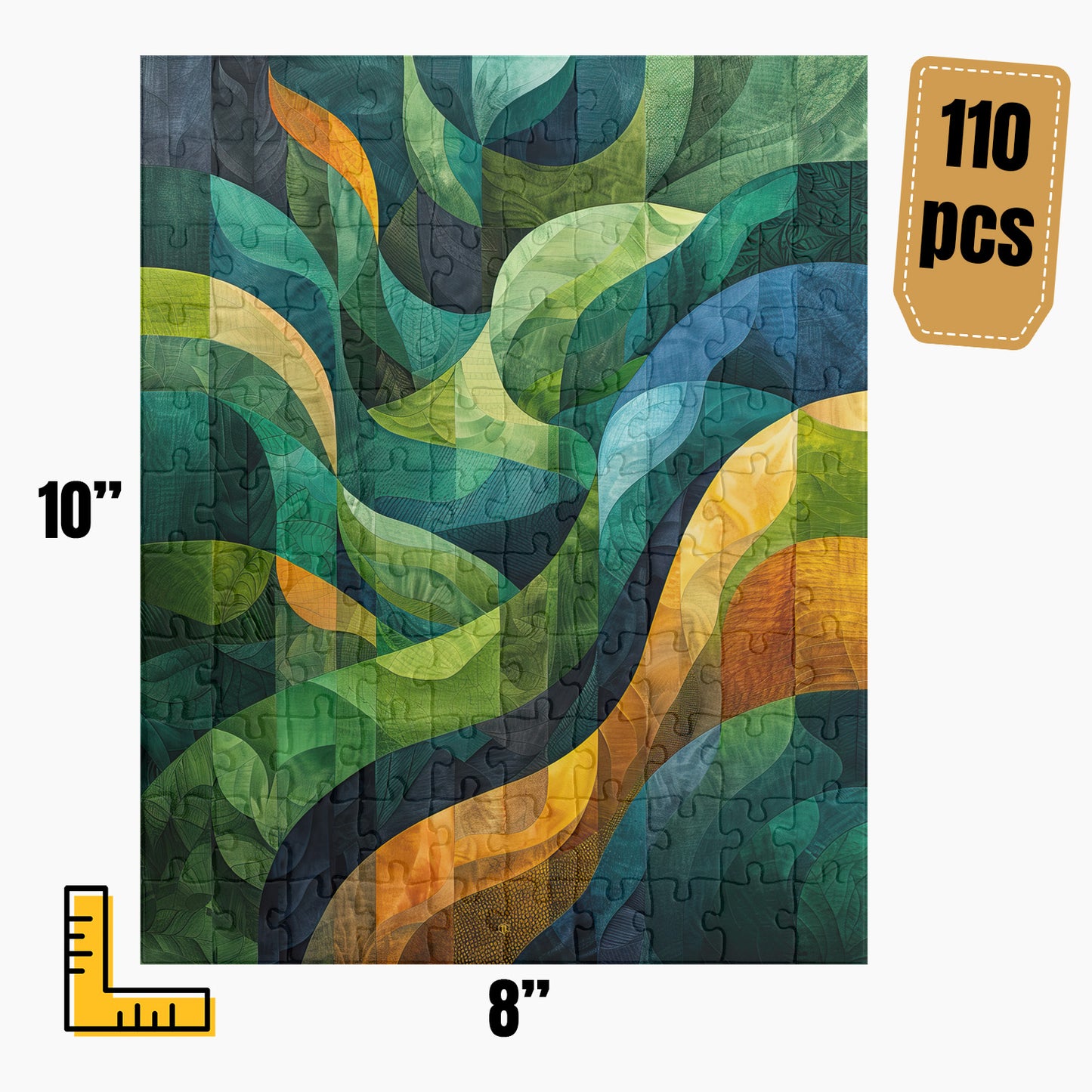 Modern Abstract Puzzle | S41A19