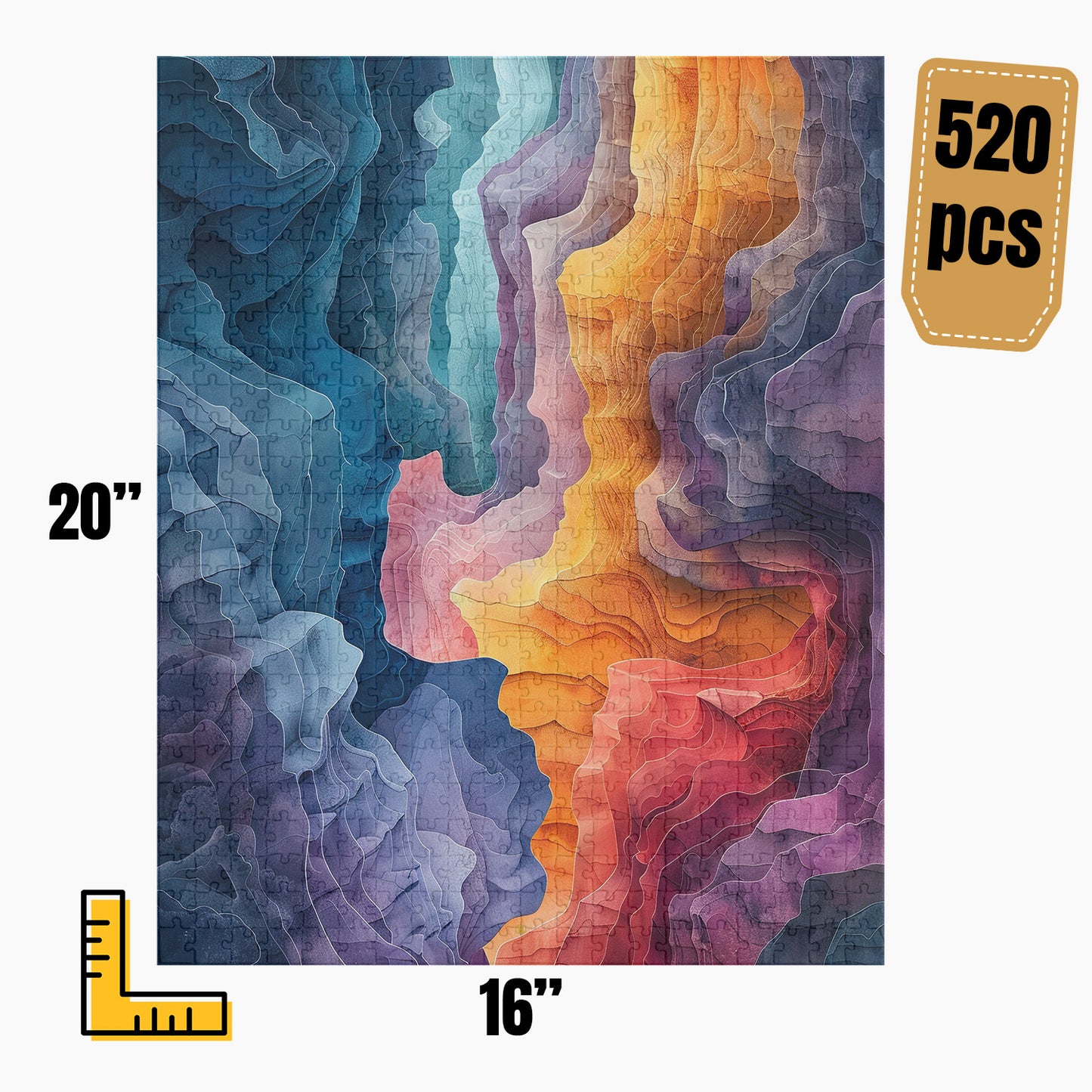 Modern Abstract Puzzle | S41A37