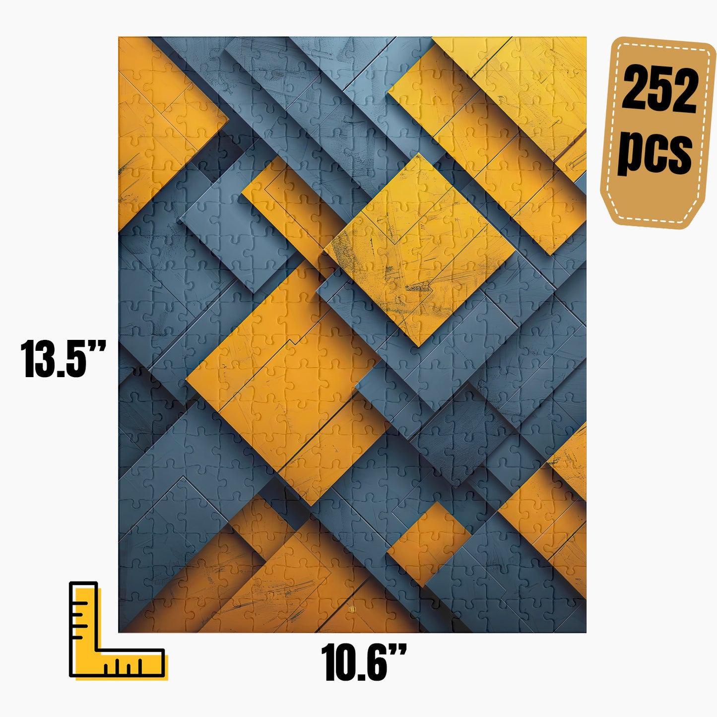 Modern Abstract Puzzle | S42A36