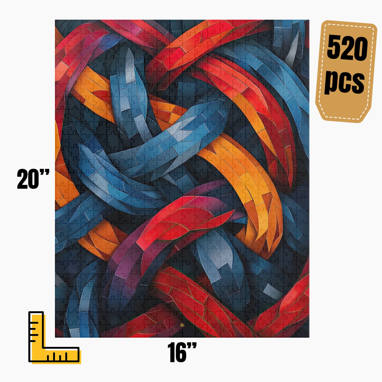 Modern Abstract Puzzle | S44A34