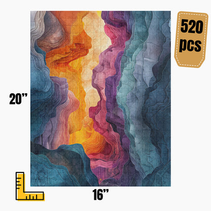 Modern Abstract Puzzle | S45A15