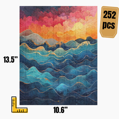 Modern Abstract Puzzle | S46A2