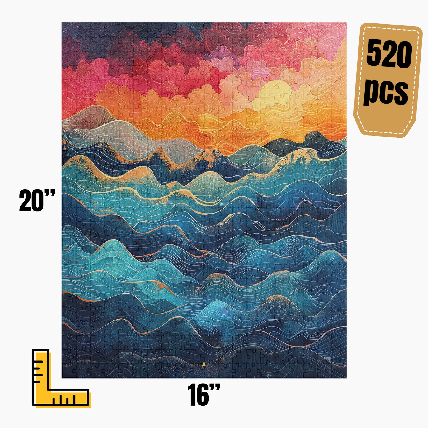 Modern Abstract Puzzle | S46A2