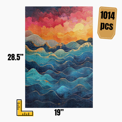 Modern Abstract Puzzle | S46A2