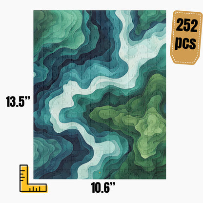 Modern Abstract Puzzle | S46A23