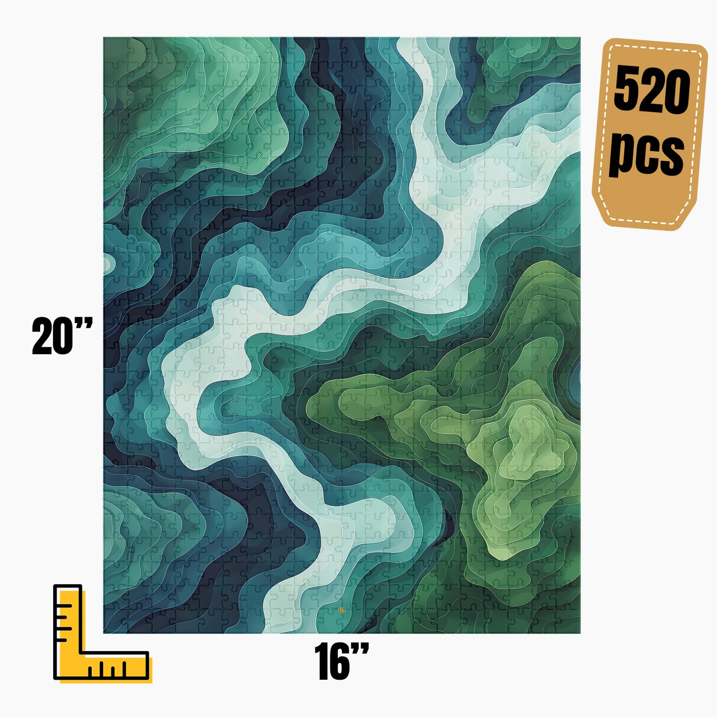 Modern Abstract Puzzle | S46A23