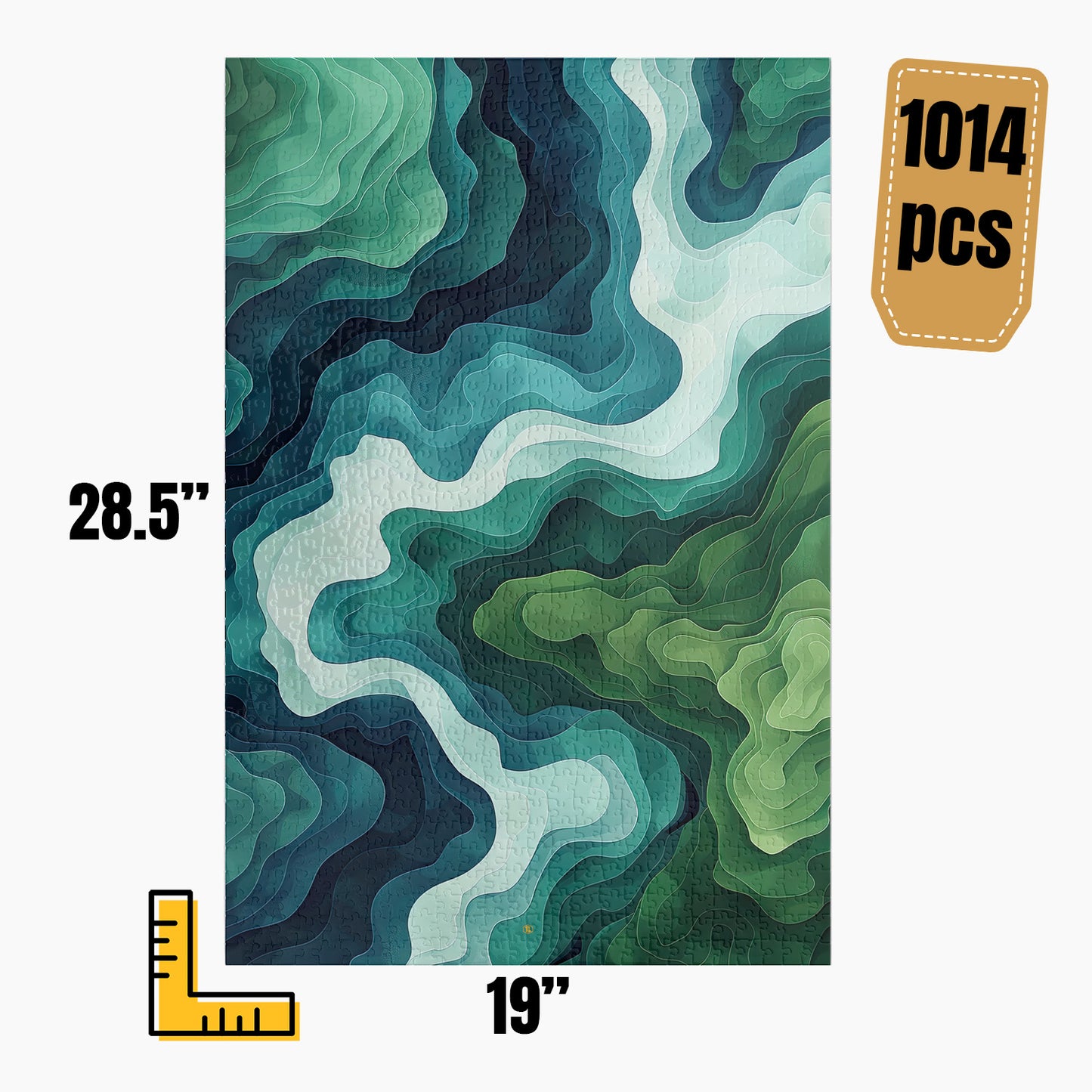 Modern Abstract Puzzle | S46A23