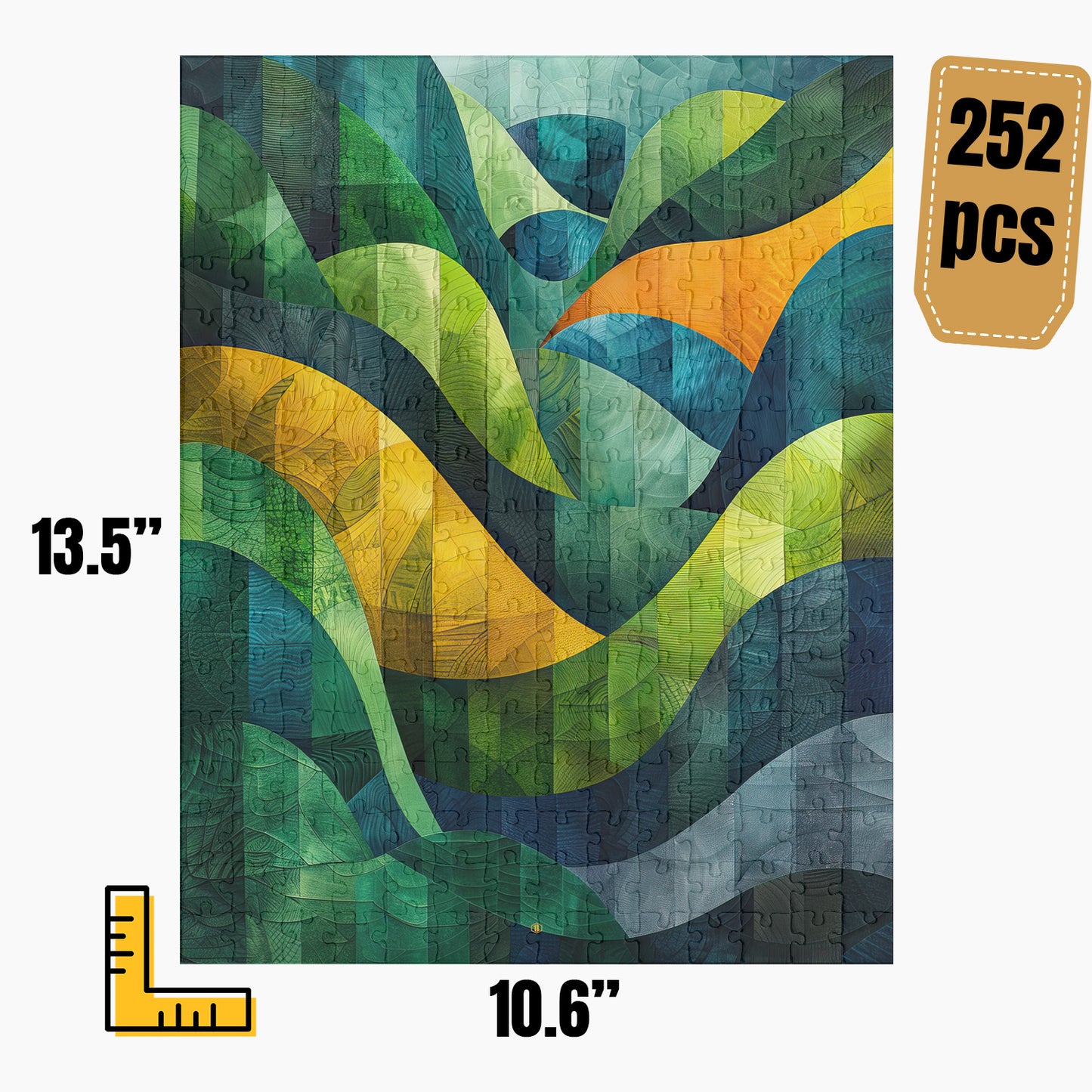 Modern Abstract Puzzle | S46A30