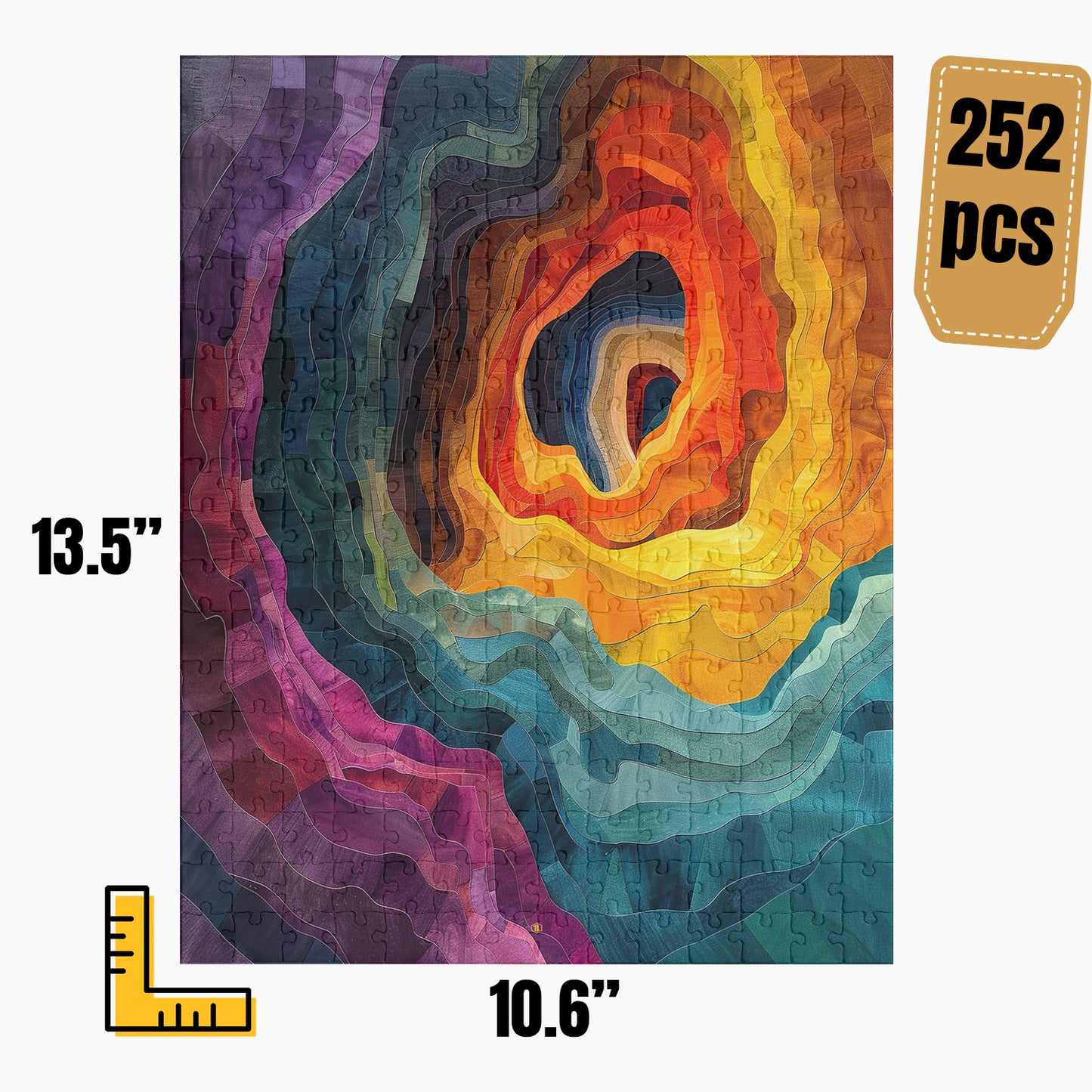 Modern Abstract Puzzle | S46A42
