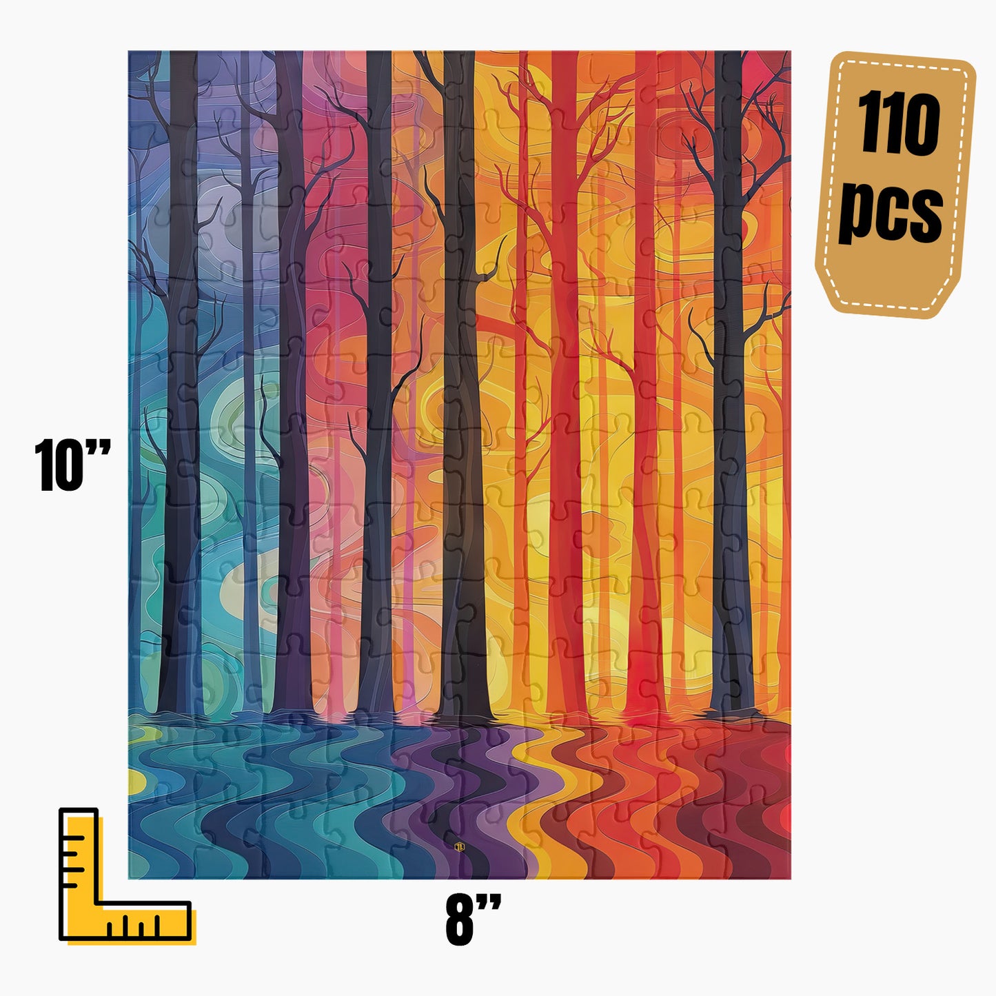 Modern Abstract Puzzle | S46A47