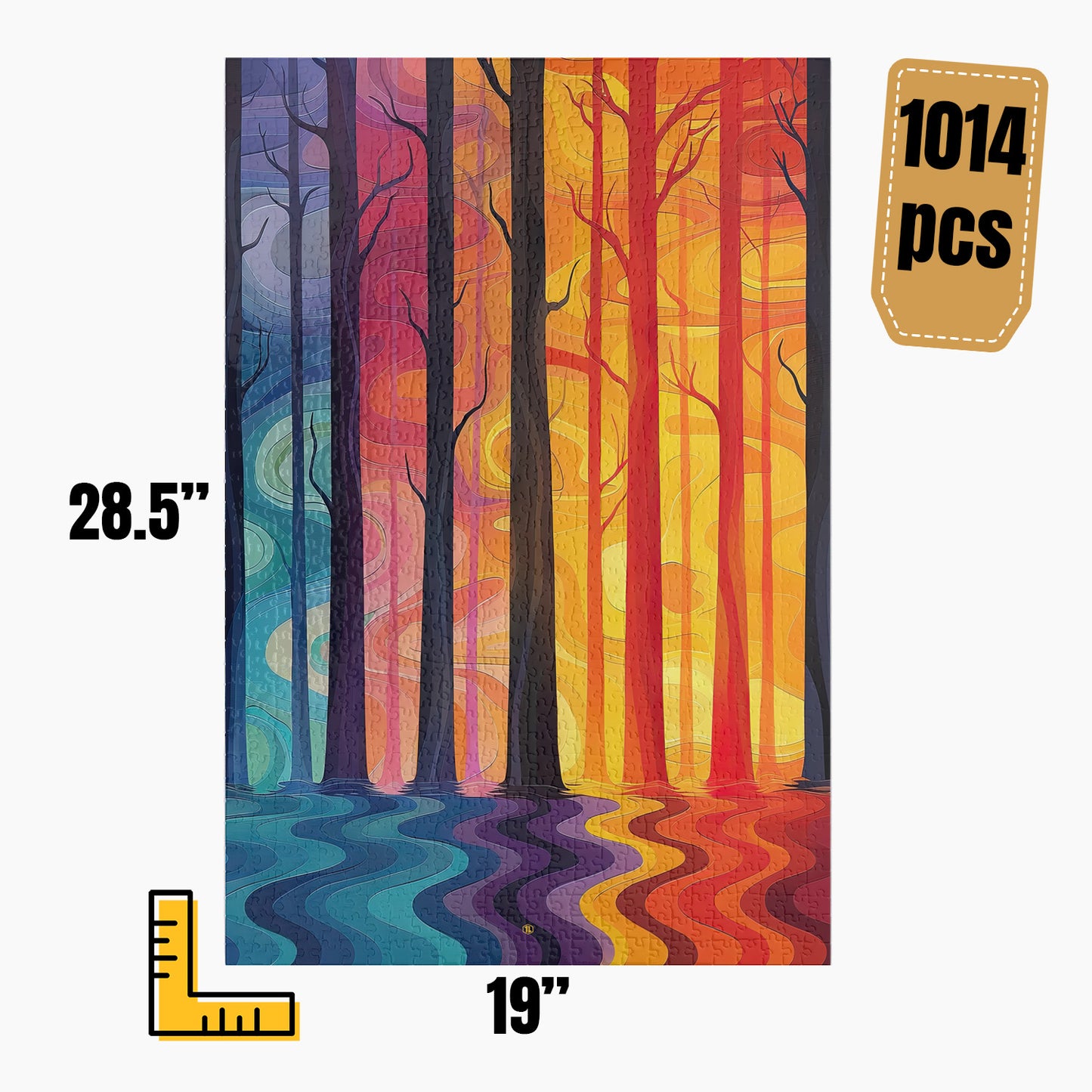 Modern Abstract Puzzle | S46A47
