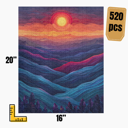 Modern Abstract Puzzle | S47A21