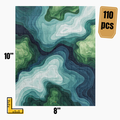 Modern Abstract Puzzle | S48A14