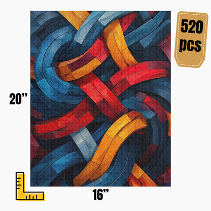 Modern Abstract Puzzle | S48A25