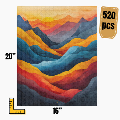 Modern Abstract Puzzle | S48A28