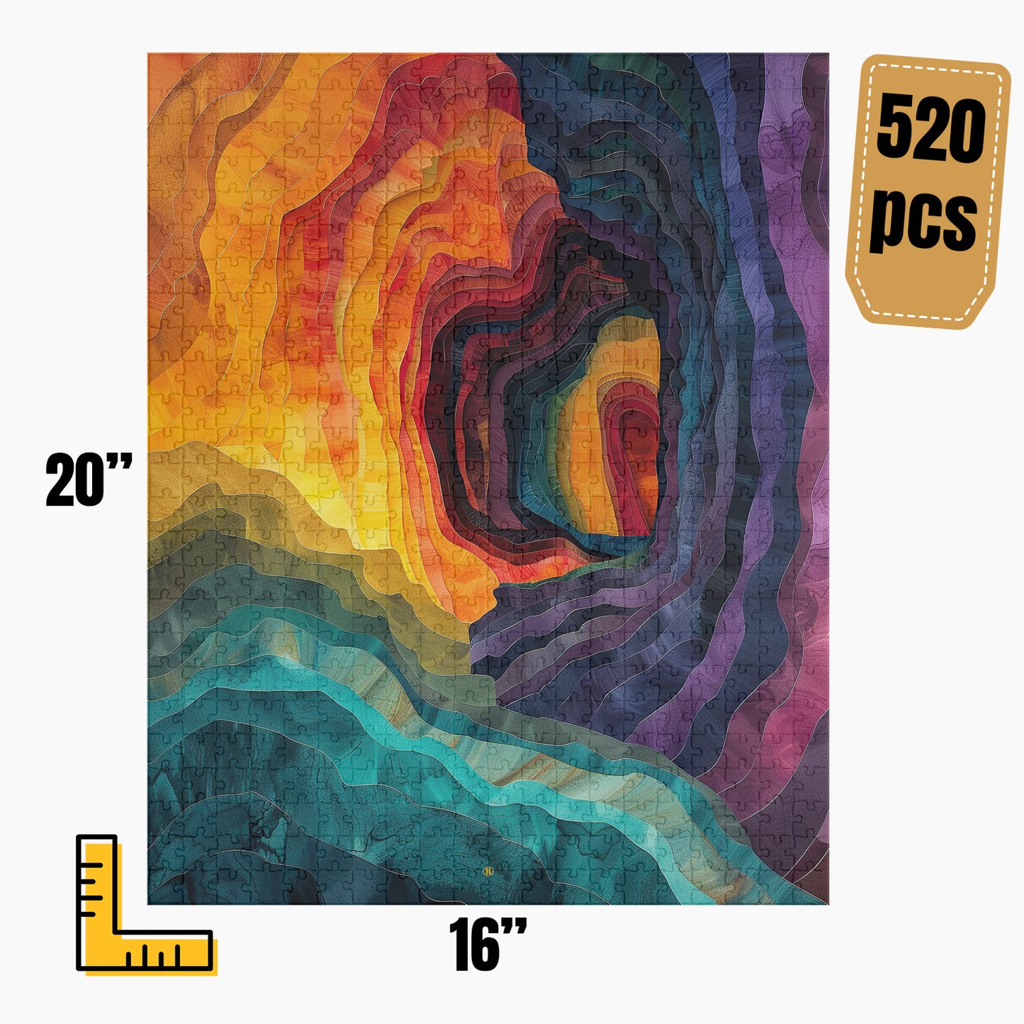 Modern Abstract Puzzle | S48A46