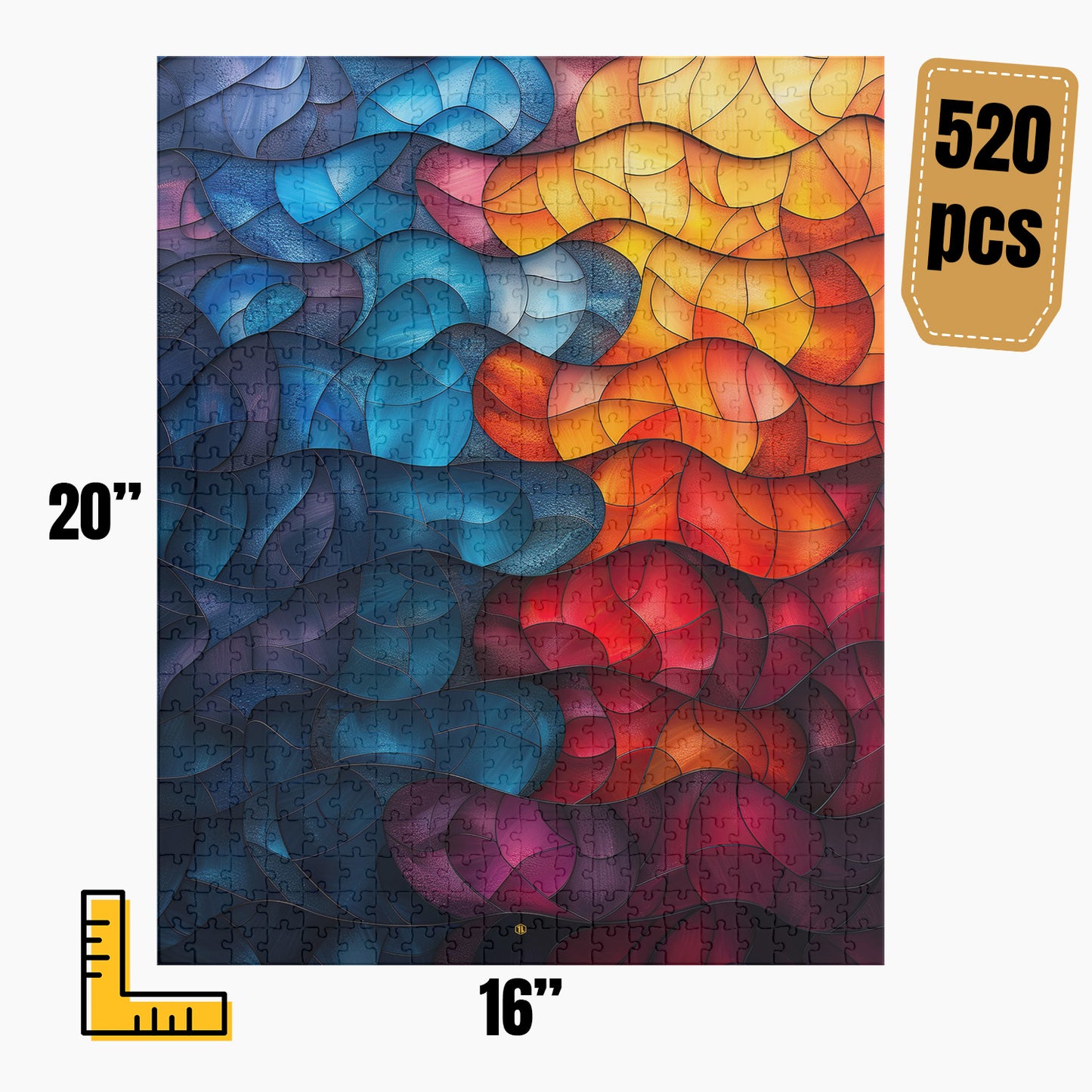 Modern Abstract Puzzle | S48A48