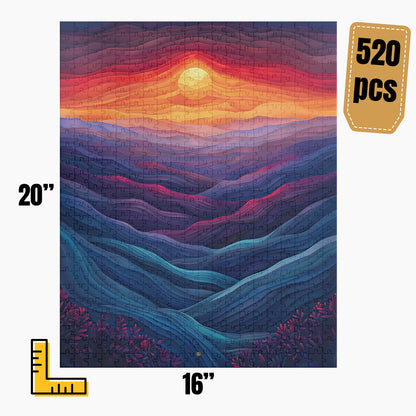 Modern Abstract Puzzle | S49A7