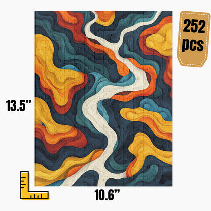 Modern Abstract Puzzle | S49A10