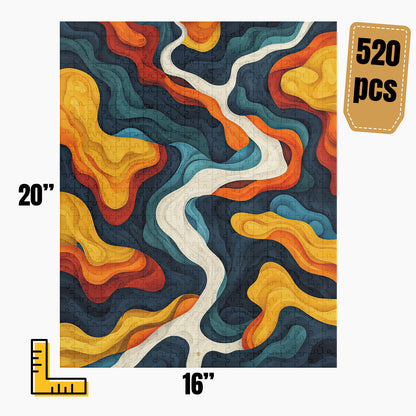 Modern Abstract Puzzle | S49A10