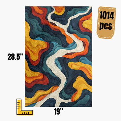 Modern Abstract Puzzle | S49A10