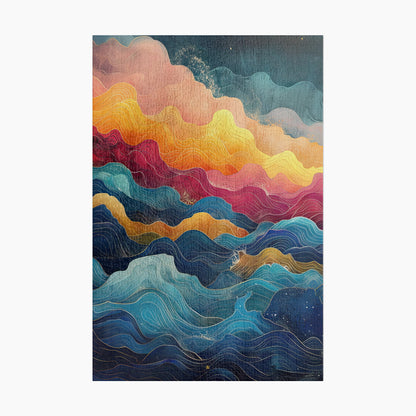 Modern Abstract Puzzle | S49A11