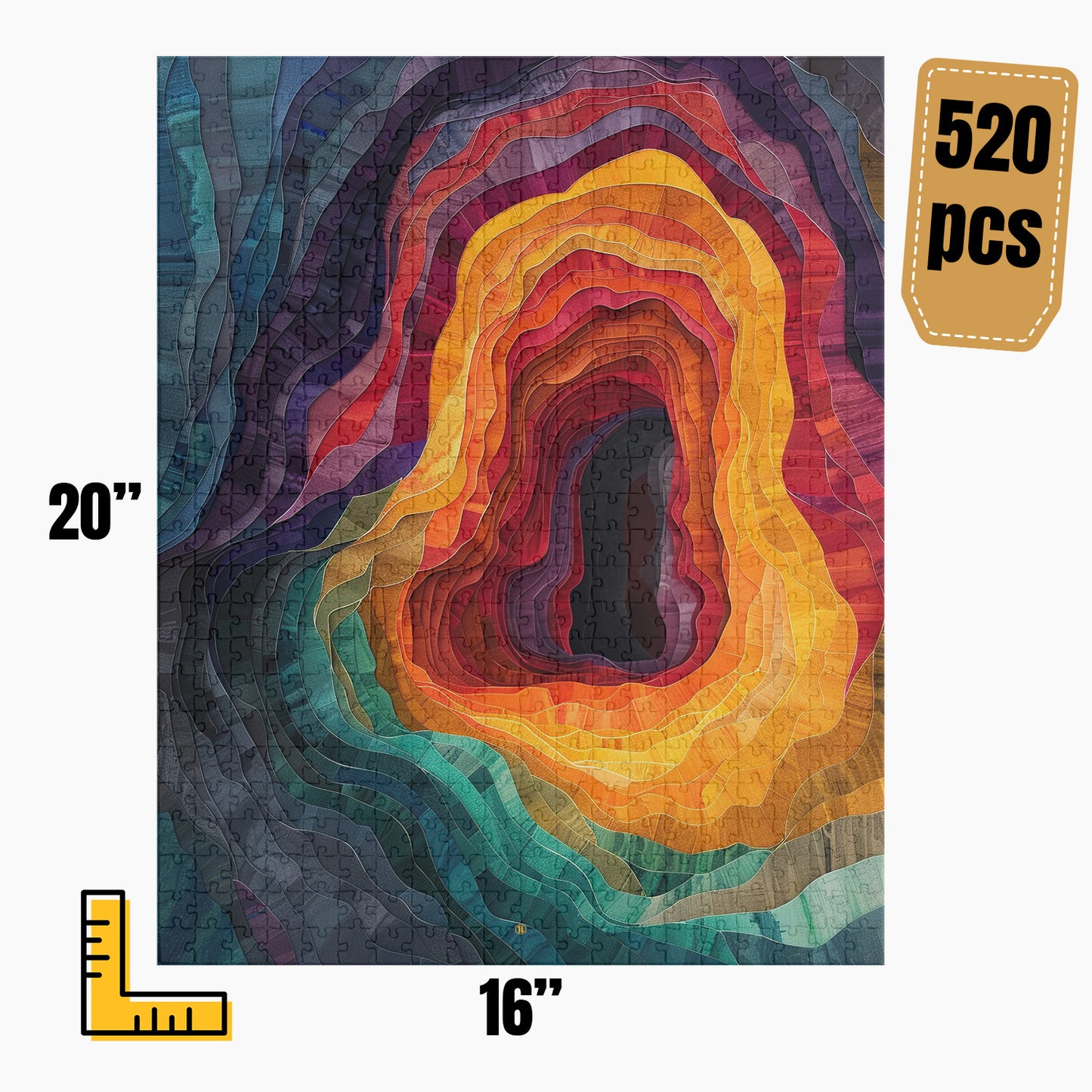 Modern Abstract Puzzle | S49A13