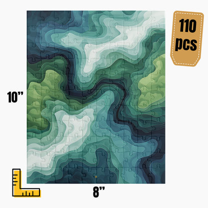 Modern Abstract Puzzle | S49A14