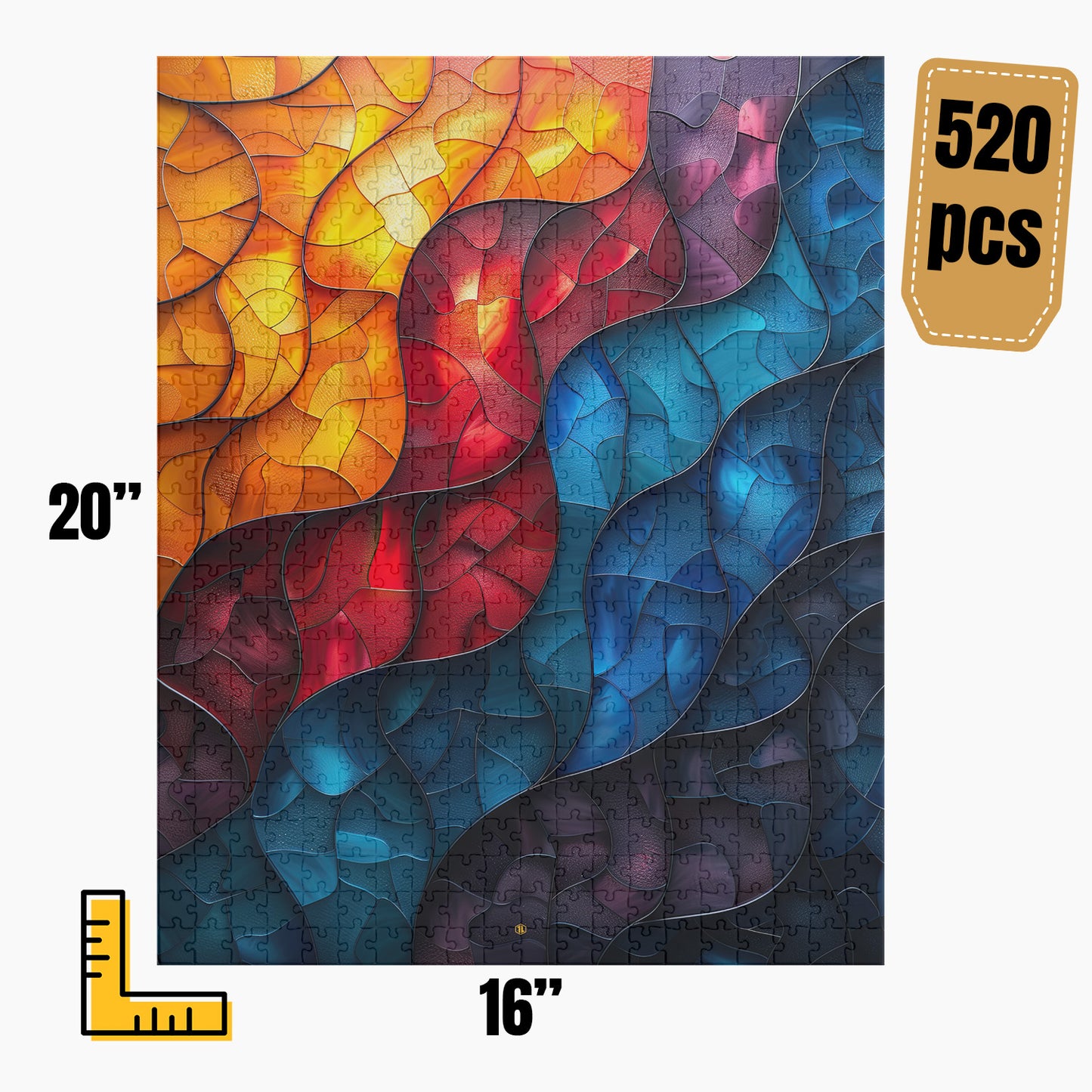 Modern Abstract Puzzle | S49A17
