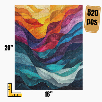 Modern Abstract Puzzle | S49A23