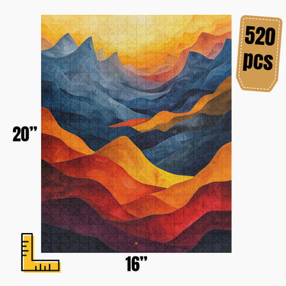 Modern Abstract Puzzle | S49A27
