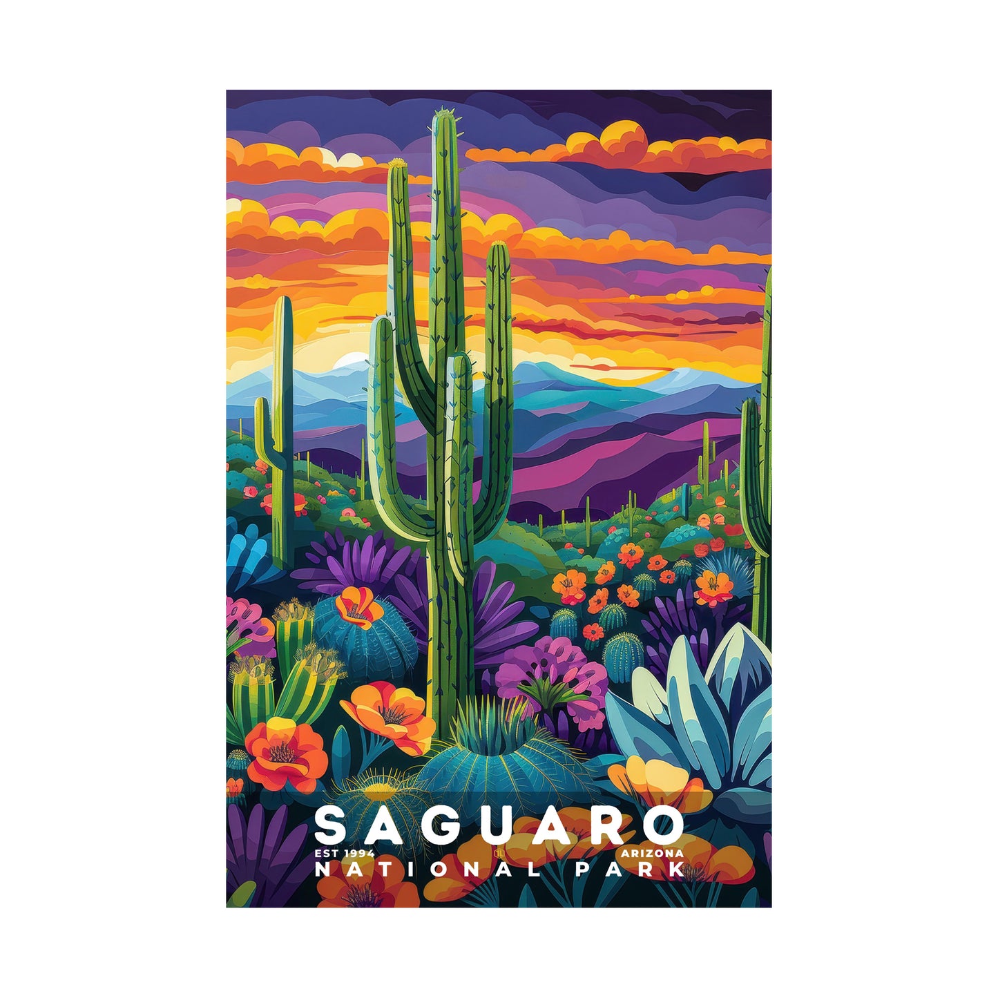 Saguaro National Park Poster | S11