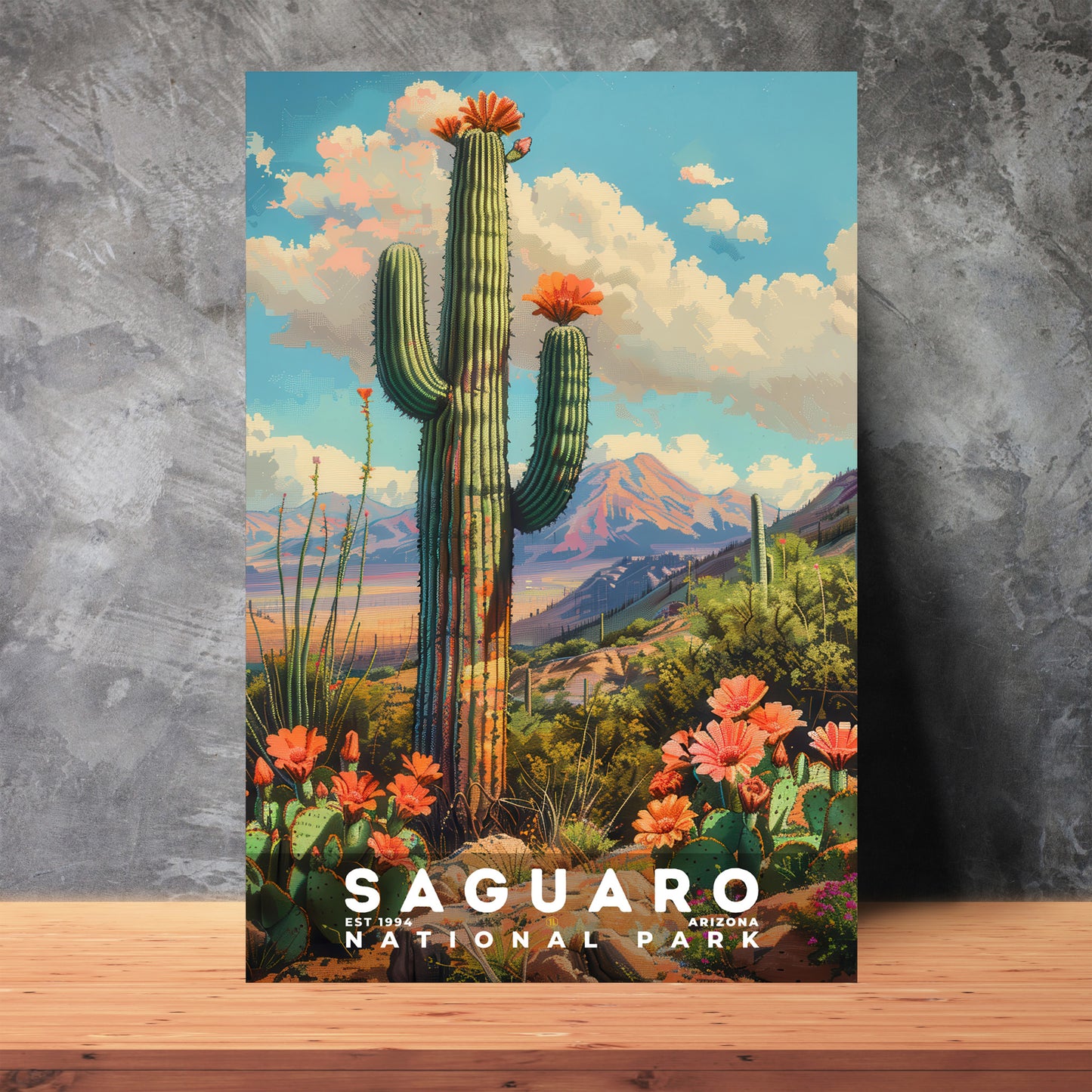 Saguaro National Park Poster | S18