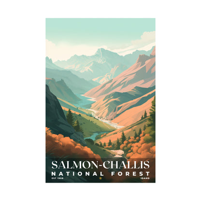 Salmon-Challis National Forest Poster | S01