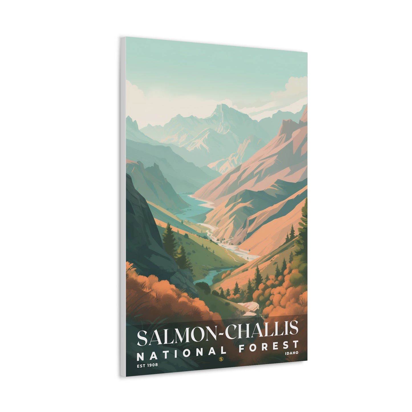Salmon-Challis National Forest Poster | S01