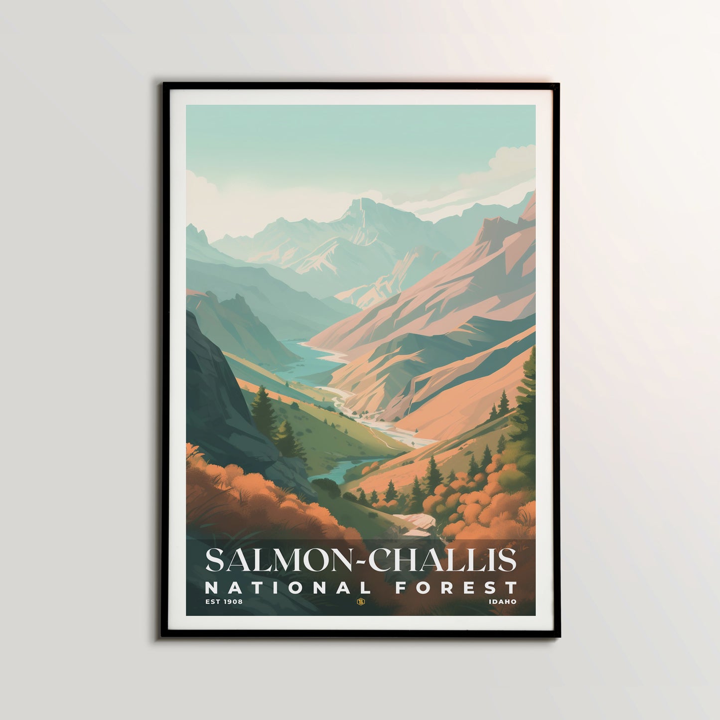 Salmon-Challis National Forest Poster | S01