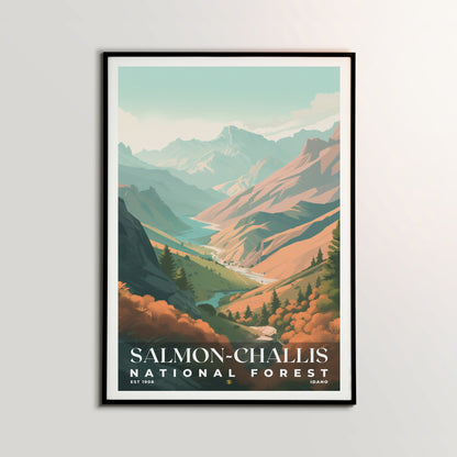 Salmon-Challis National Forest Poster | S01